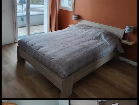 chambre meublée avec sa salle d'eau privative