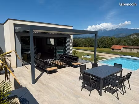 villa contemporaine 127 m² – piscine – vue panoramique – terrain 804 m²