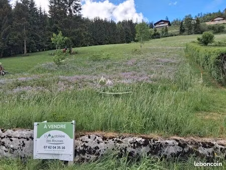 terrain 1182 m² bois-d'amont
