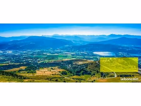 opportunité foncière – 35 mn grenoble  au-dessus des lacs de laffrey