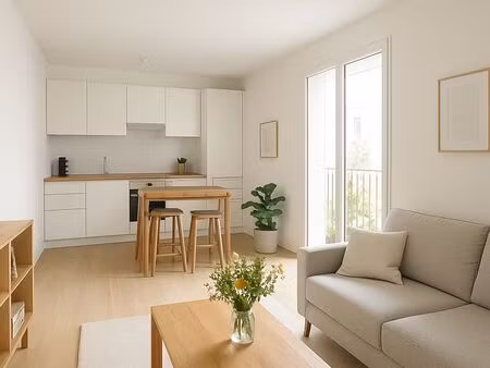 studio 1 pièce 33 m²