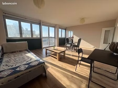 appartement chateauroux 3p 82m2 belle vue 5e etage