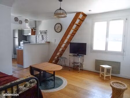 duplex 2 pièces 40m² tours - proche place sainte anne / fac de médecine / cité mame