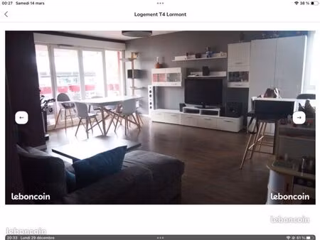 t4 logement avec fibre