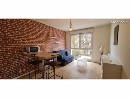 appartement t1 meublé 23 m2 orléans-centre quartier dunois - madeleine proche future unive