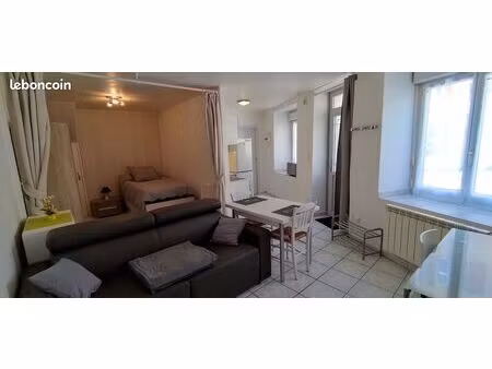 t1-bis meublé 25m² centre-ville