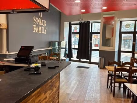 fond de commerce snack / restauration rapide - 80m2