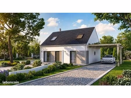 vend terrain 883 m² viabiliser ◊