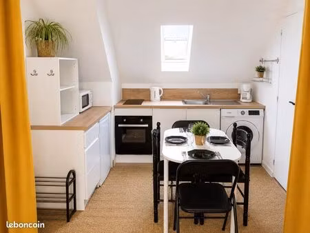 appartement 2 pièces avec jardin