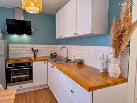 quimper - appartement t3 meublé entièrement rénové – idéal colocation ou couple