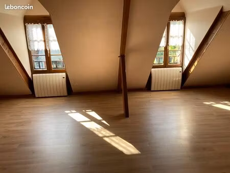 location d'un appartement de trois pièces d'environ 100 m2 à saint brisson sur loire