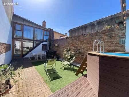maison t4 avec cachet jardin et piscine