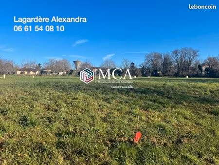 terrain 750 m² beauziac