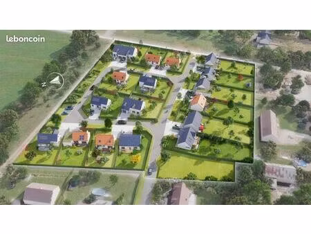 terrain 670 m² mezieres lez clery