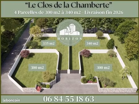 terrain 335 m2 la chamberte montpellier