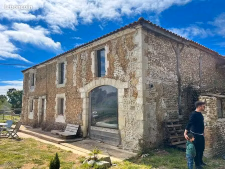 belle maison de caractère en galets