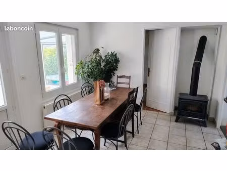 maison f4 avec jardin et vérandas