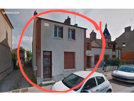 maison 63m2 (2 chambres) à rénover - lorris