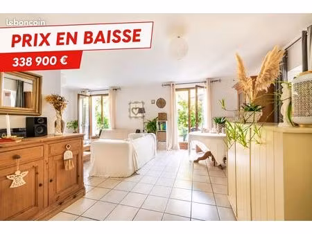 maison de plain-pied au calme – rezé ragon – parc à 50 m – 115 m²