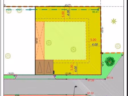terrain 500 m² le triadou