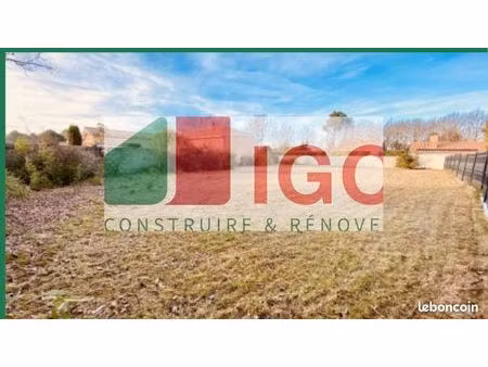terrain 852 m² biscarrosse