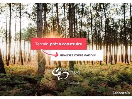 terrain 1 179 m² castets
