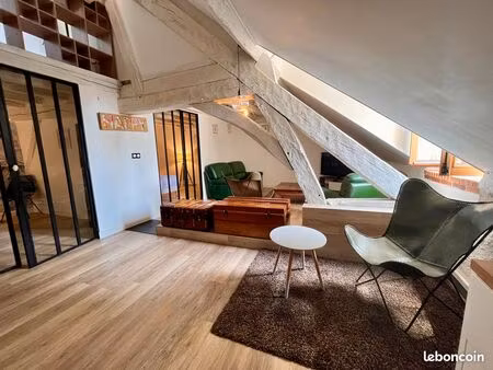 hypercentre - t5 meublé et équipé avec 3 chambres - investissement idéal pour colocation é