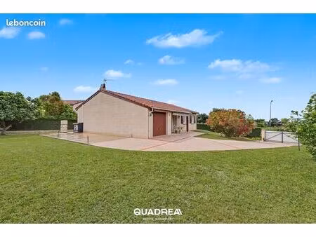 maison t5 de plain pied avec garage