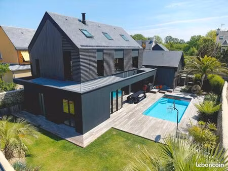 rotheneuf contemporaine 200 m² coup de coeur piscine à 8 min des plages