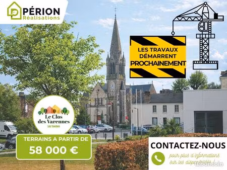 ?travaux de viabilisation prochainement / ? terrains à bâtir à partir de 58 000