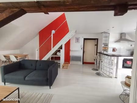 appartement atypique t2 meublé centre ville de blois