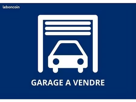 grand garage + place extérieure