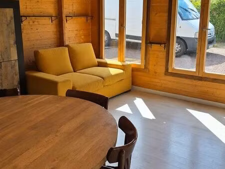chalet avec terrain constructible