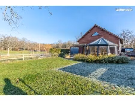 maison bois a vendre