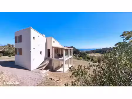 villa 100 m²  2 chambres  2 sde  jardin 2157m² à cesseras