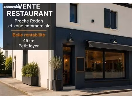 fonds de commerce restaurant 45 m²