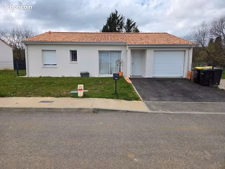 maison - 95m² - 4 pièces + jardin