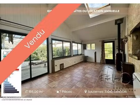 propriété 7 pièces 156 m²