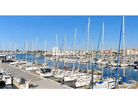 cap d'agde centre port - grand t3 lumineux - magnifique vue port