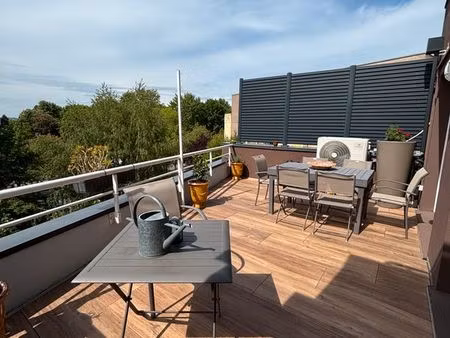 grand 4 pièces 113 m² – terrasse 19 m² – garage – lumineux – thionville