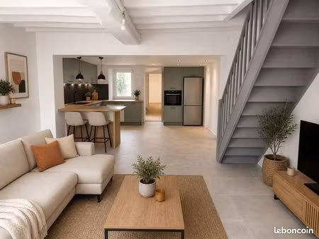 maison de bourg 75m² habitable