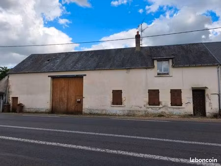 maison avec grange et terrain