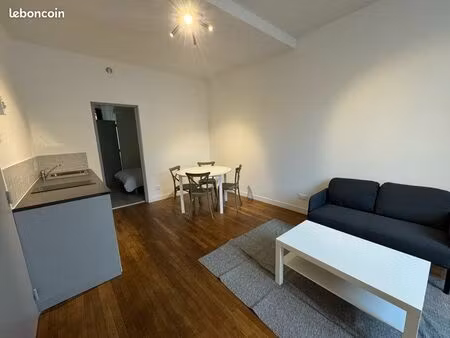 magnifique t2 refait à neuf en rdc