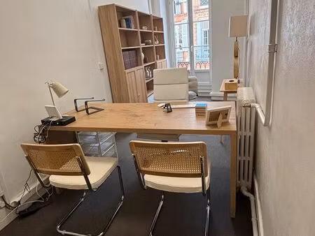 bureau + salle de réunion + terrasse – toulouse centre (rue ozenne)