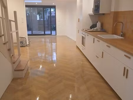 location duplex 100m2 refait à neuf avec grande terrasse- la madeleine - 10min du vieux li