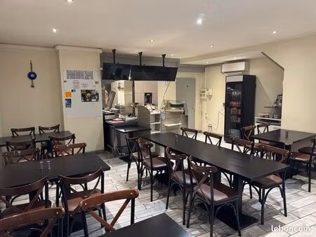 fond de commerce snack restauration rapide fast food