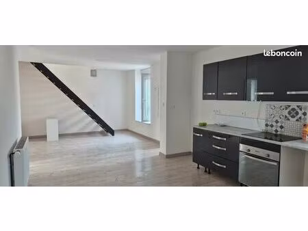 duplex 3 pièces 70m2 fismes centre