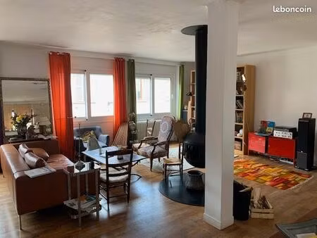 grand appartement duplex avec toit-terrasse - quartier gare europole berriat