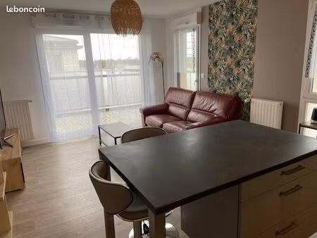 loue appartement meublé t3 idéalement situé plage  commerces