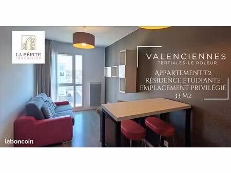appartement 2 pièces 33 m²